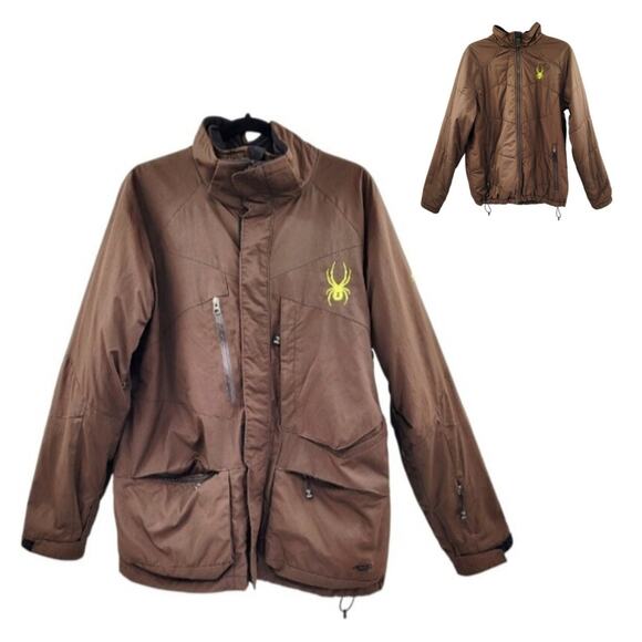 Vintage Spyder Spylon XT 10,000mm Thinsulate Insulation 2 in 1 Ski Jacket Mens M - Picture 1 of 13